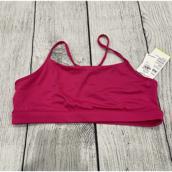 Old Navy Active Go-Dry Sports Bra Girls Size XL (14) Pink E9 - Picture 1 of 4